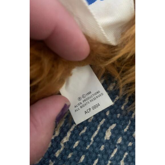 Alf cookin with alf vintage 1988 hand puppet plush - Picture 5 of 7